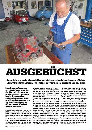 Zylinderlaufbuchsen ziehen