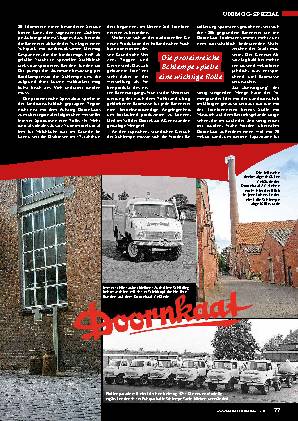 Unimogs im Einsatz bei Doornkaat