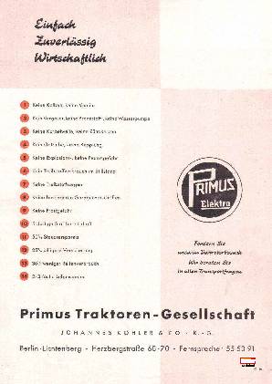 Primus-Schlepper