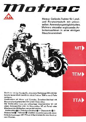 Motrac Gelände-Traktor