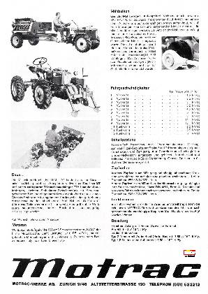Motrac Gelände-Traktor