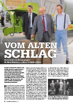 Helmut Claas - Ehrung