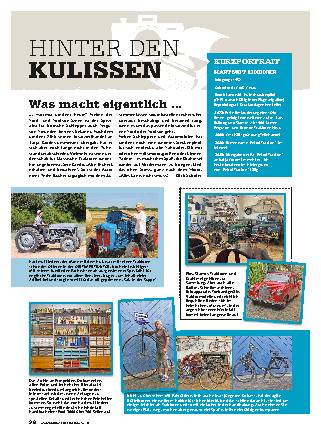 Hinter den Kulissen