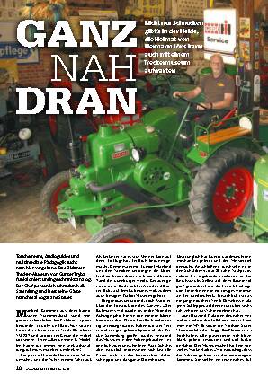 Oldtimer Trecker Museum Tryba, Dorfmark