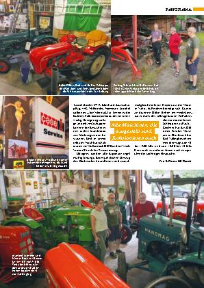 Oldtimer Trecker Museum Tryba, Dorfmark