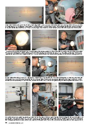 Scheinwerfer einstellen