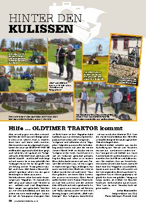 Hinter den Kulissen
