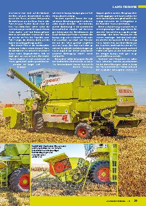 Ernte mit drei Claas-Mähdreschern