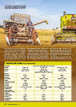 Ernte mit drei Claas-Mähdreschern