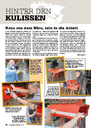 Hinter den Kulissen