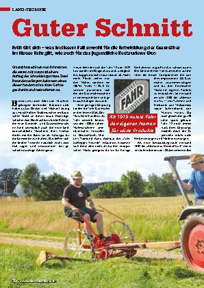 Fahr F2 Grasmäher
