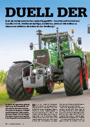Fendt Favorit 614 LSA vs. Case IH 1455 XL
