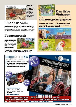 Kalenderschau 2022