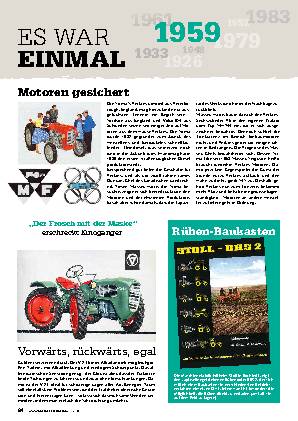 Es war einmal: das Jahr 1959
