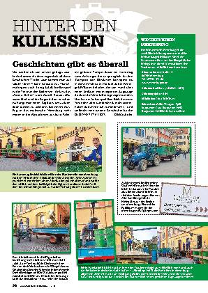 Hinter den Kulissen