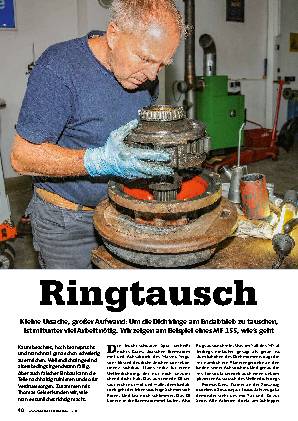 Dichtringe tauschen