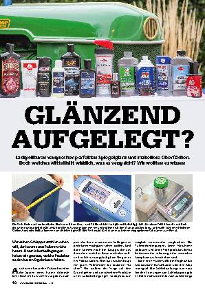 Test Lackpolituren