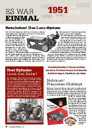 Es war einmal: das Jahr 1951