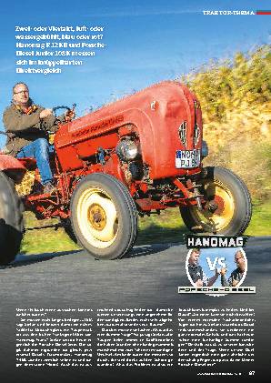 Hanomag R 12 KB vs. Porsche-Diesel Junior 108 K