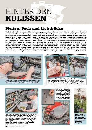 Hinter den Kulissen