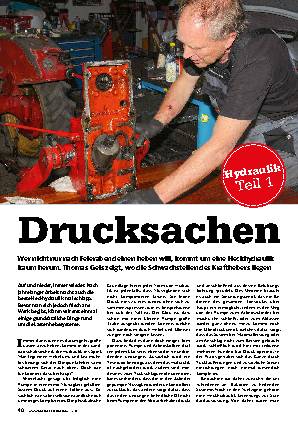 Hydraulik, Teil 1