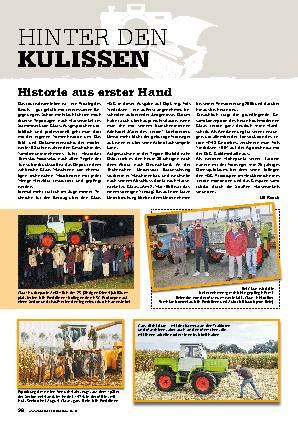 Hinter den Kulissen
