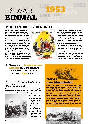Es war einmal: das Jahr 1953