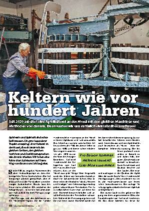 Keltern wie vor 100 Jahren