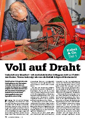 Elektrik instandsetzen, Teil 1