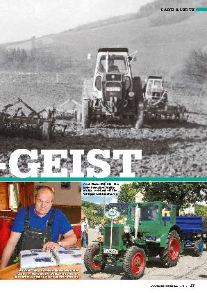 Motorisierung der Landwirtschaft im Erzgebirge