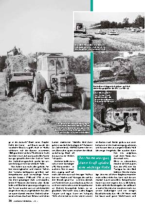 Motorisierung der Landwirtschaft im Erzgebirge