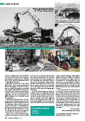 Motorisierung der Landwirtschaft im Erzgebirge