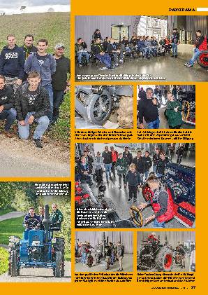 Lanz-Workshop mit OLDTIMER TRAKTOR