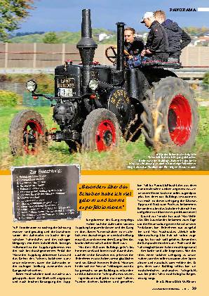 Lanz-Workshop mit OLDTIMER TRAKTOR
