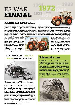 Es war einmal: das Jahr 1972
