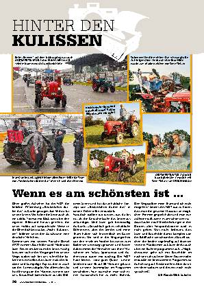 Hinter den Kulissen