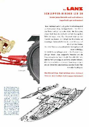 Lanz Bauern-Schlepper-Binder