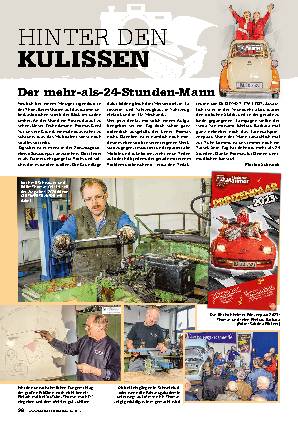 Hinter den Kulissen