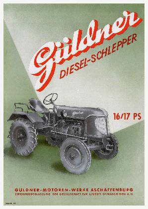 Güldner Diesel-Schlepper 16/17 PS