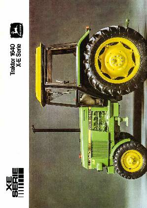 John Deere 1640 X-E Serie