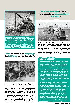 Es war einmal: das Jahr 1926