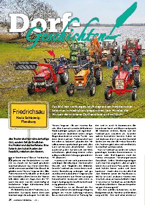 Dorfgeschichten aus Friedrichsau (SH)
