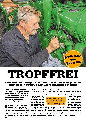 Einspitzanlage abdichten