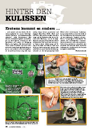 Hinter den Kulissen