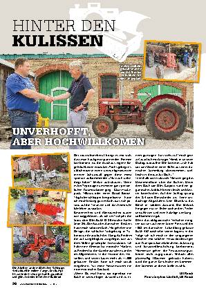 Hinter den Kulissen