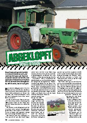 Deutz D 5506 (Abgeklopft)