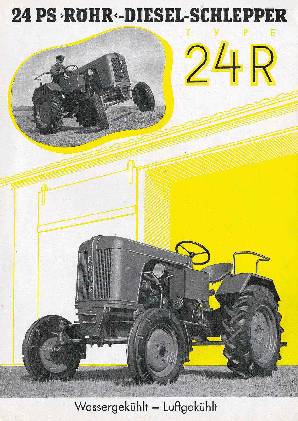 24 PS Röhr Diesel-Schlepper 24 R