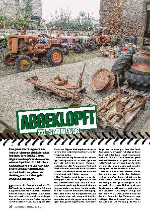 Abgeklopft