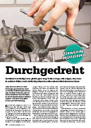 Gewinde reparieren