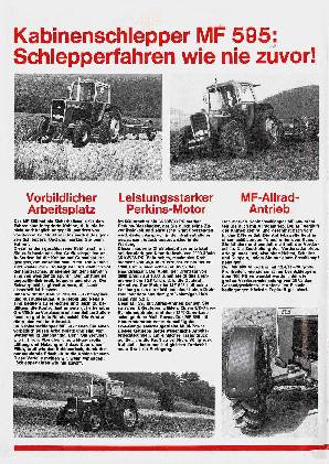 Massey Ferguson 595/595 Allrad